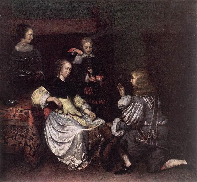 NETSCHER, Caspar The Lace-Maker syy china oil painting image